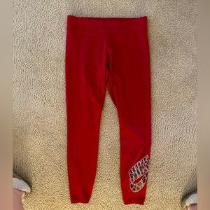 Cheetah Detail Nike Leggings